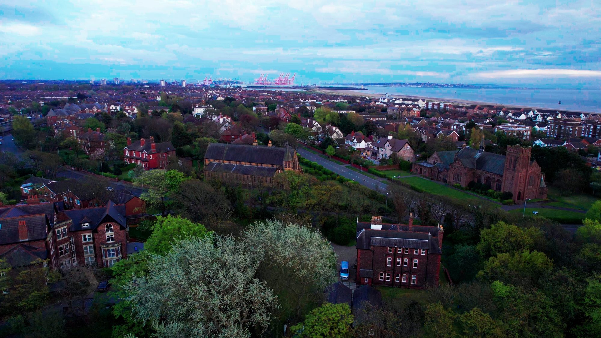 Estate Agents EFP Drone Footage